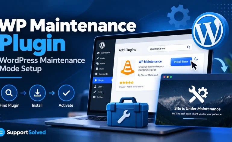  How to Install WP Maintenance Plugin in WordPress – 6 Easy Steps